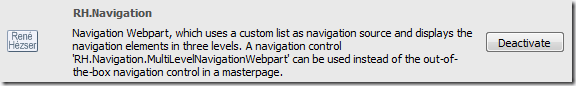 sitecollection feature